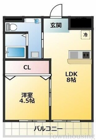 ロイヤルハイツ新高円寺の物件間取画像